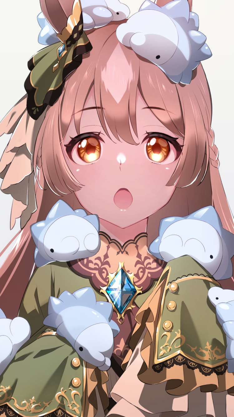 口をあんぐり開けるサトノダイヤモンド / ウマ娘プリティーダービーの750 x 1334 / スマホ壁紙