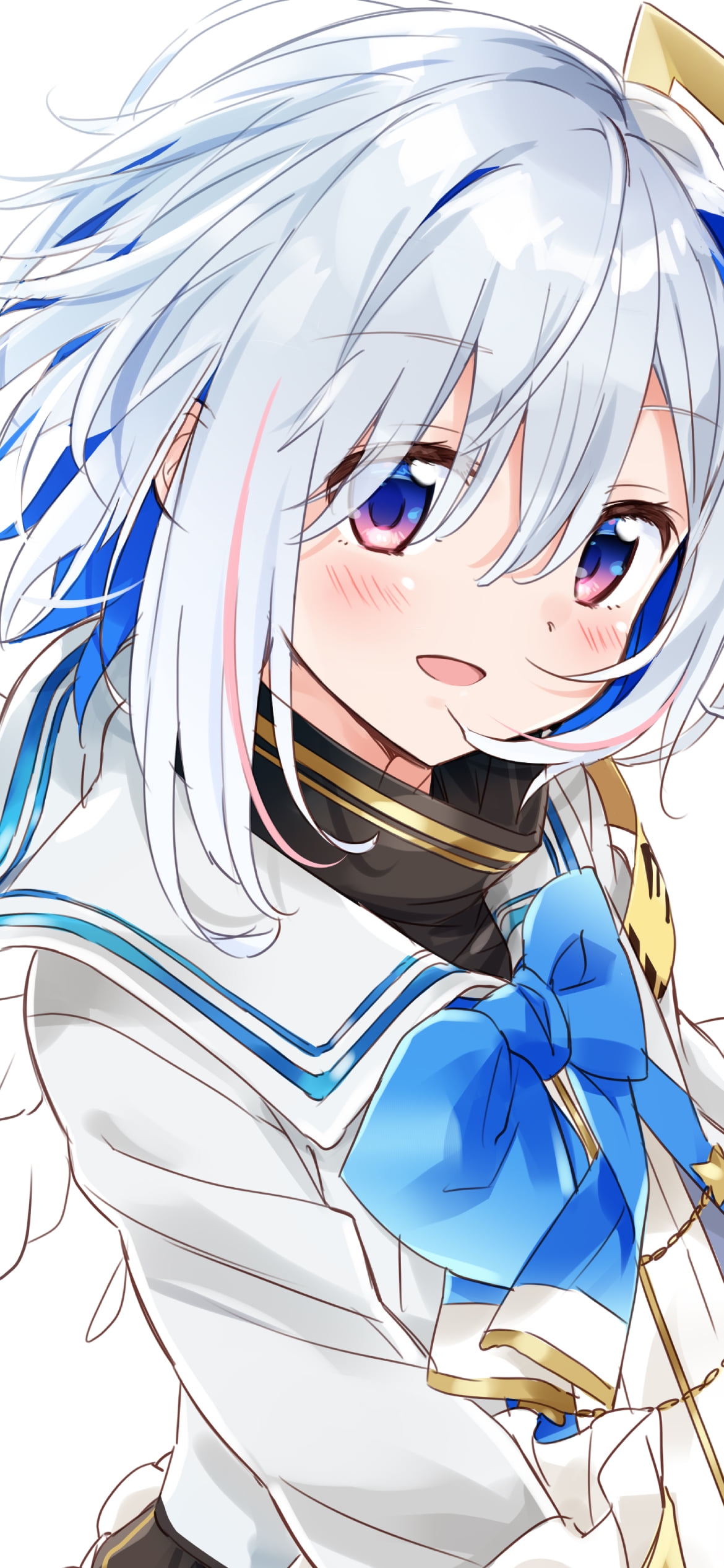 こちらに微笑む天音かなた / ホロライブ / バーチャルYouTuber / Vtuberの1170 x 2532 / スマホ壁紙