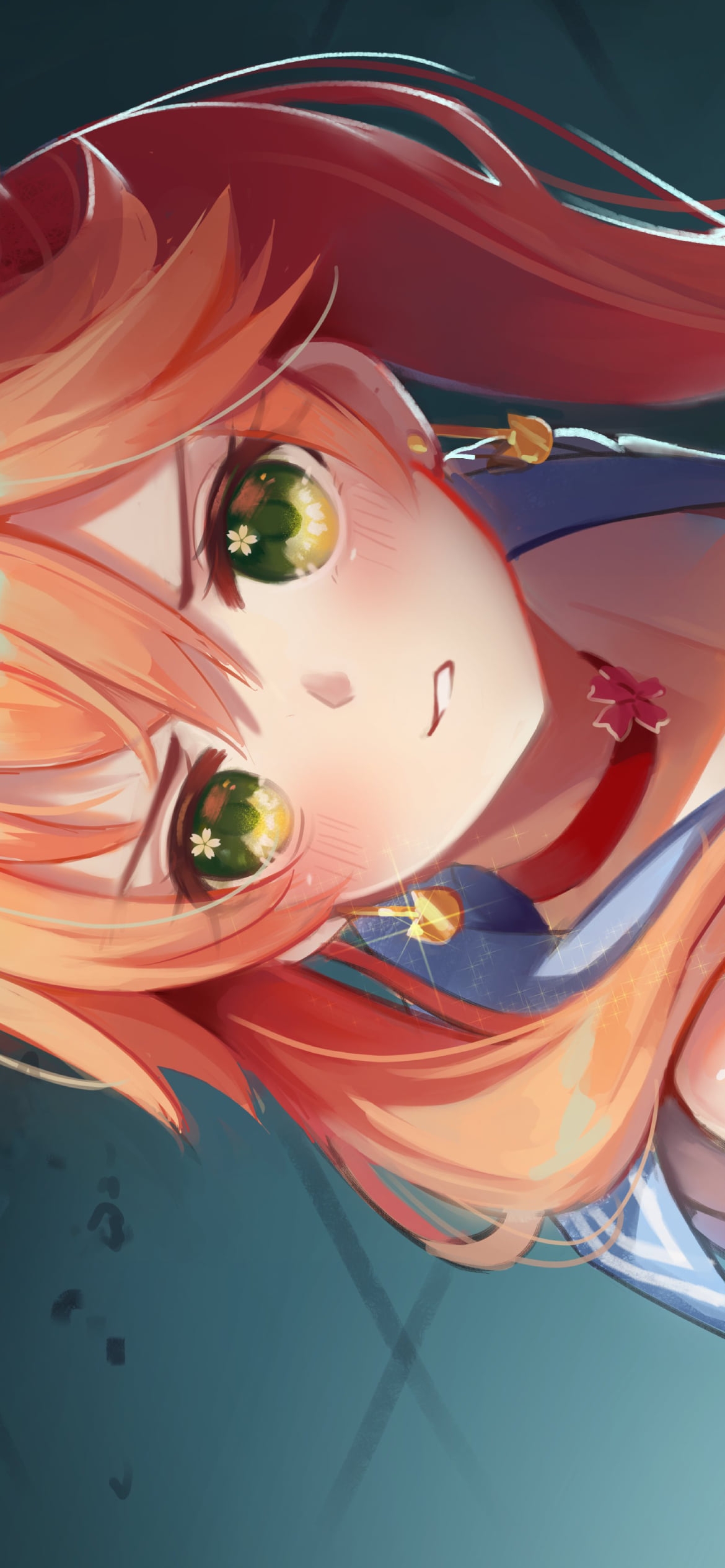 セーラームーン風さくらみこ / ホロライブ / バーチャルYouTuber / Vtuberの1170 x 2532 / スマホ壁紙
