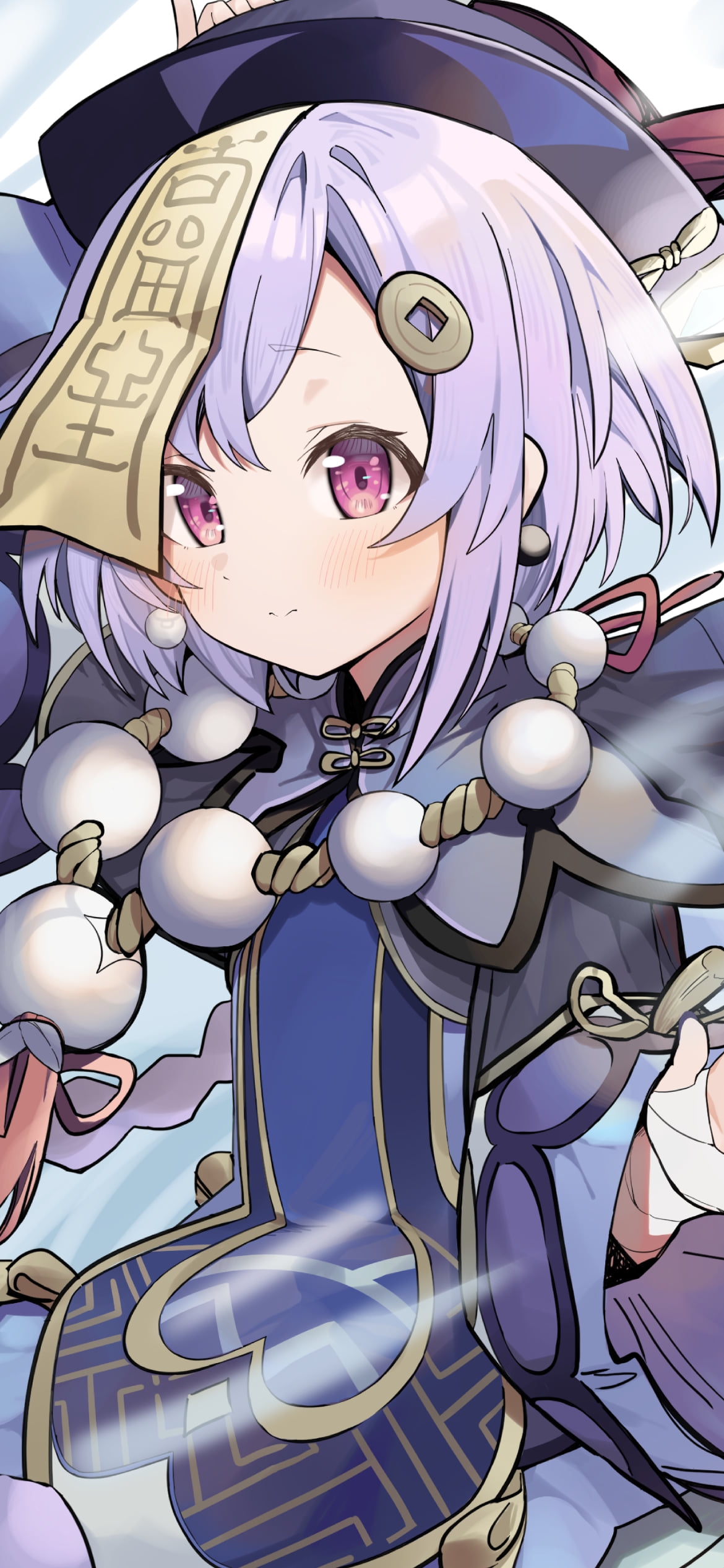 風をまとう七七 / 原神の1170 x 2532 / スマホ壁紙