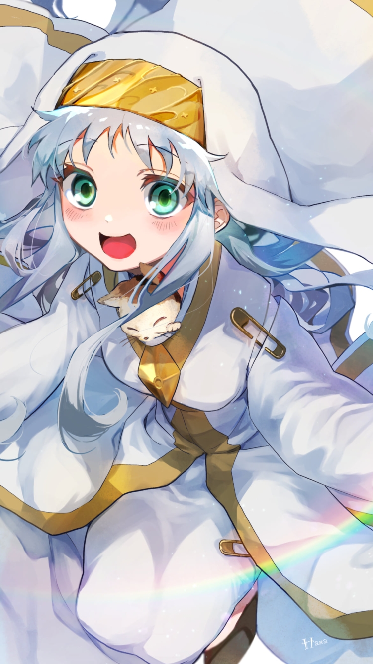 インデックスとスフィンクス / とある魔術の禁書目録の750 x 1334 / スマホ壁紙