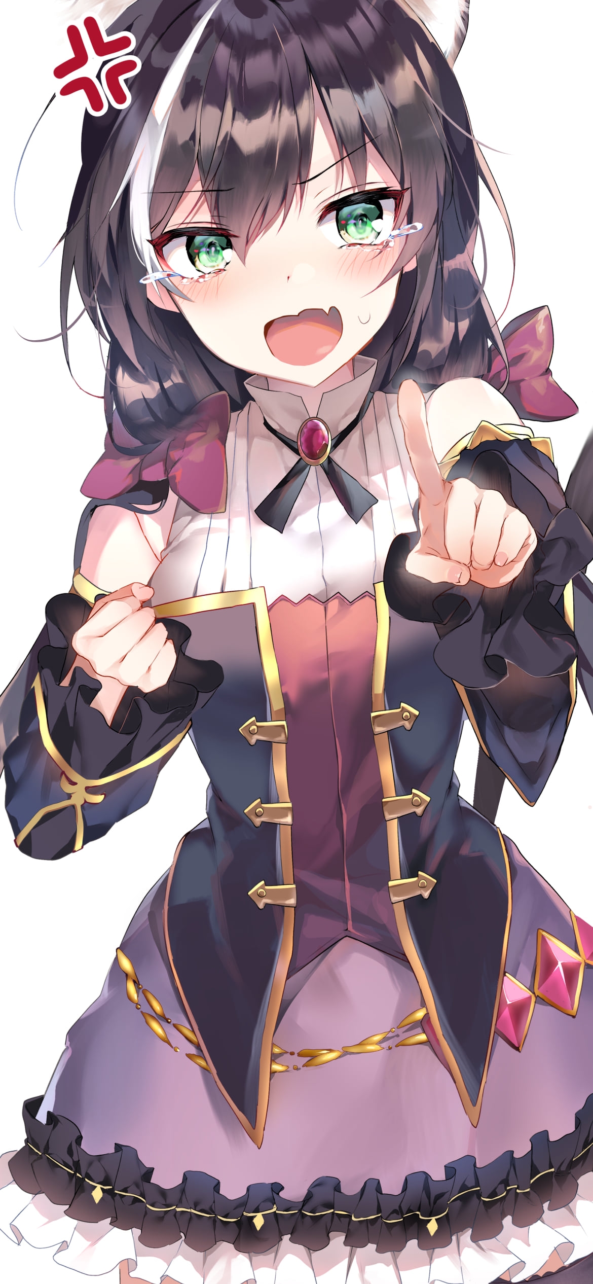 泣いて怒るキャル / プリンセスコネクト!re:diveの1170 x 2532 / スマホ壁紙