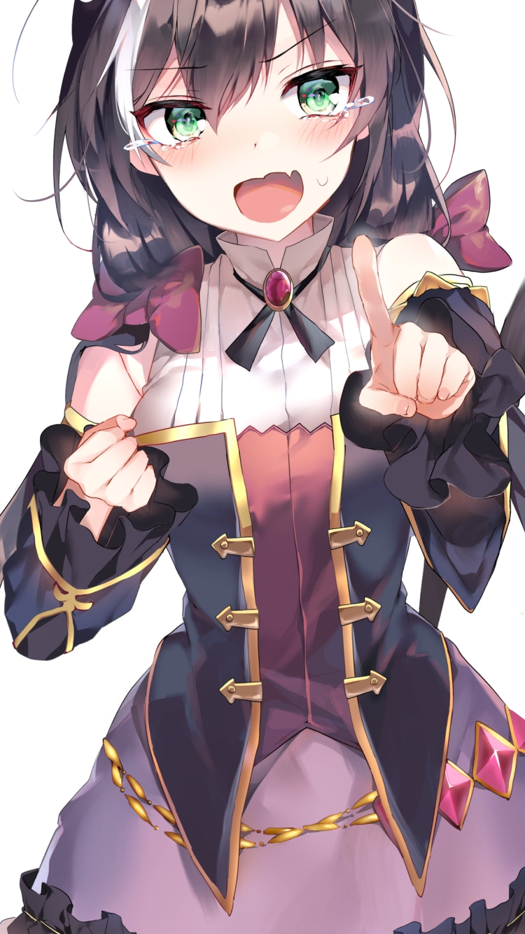 泣いて怒るキャル / プリンセスコネクト!re:diveの750 x 1334 / スマホ壁紙