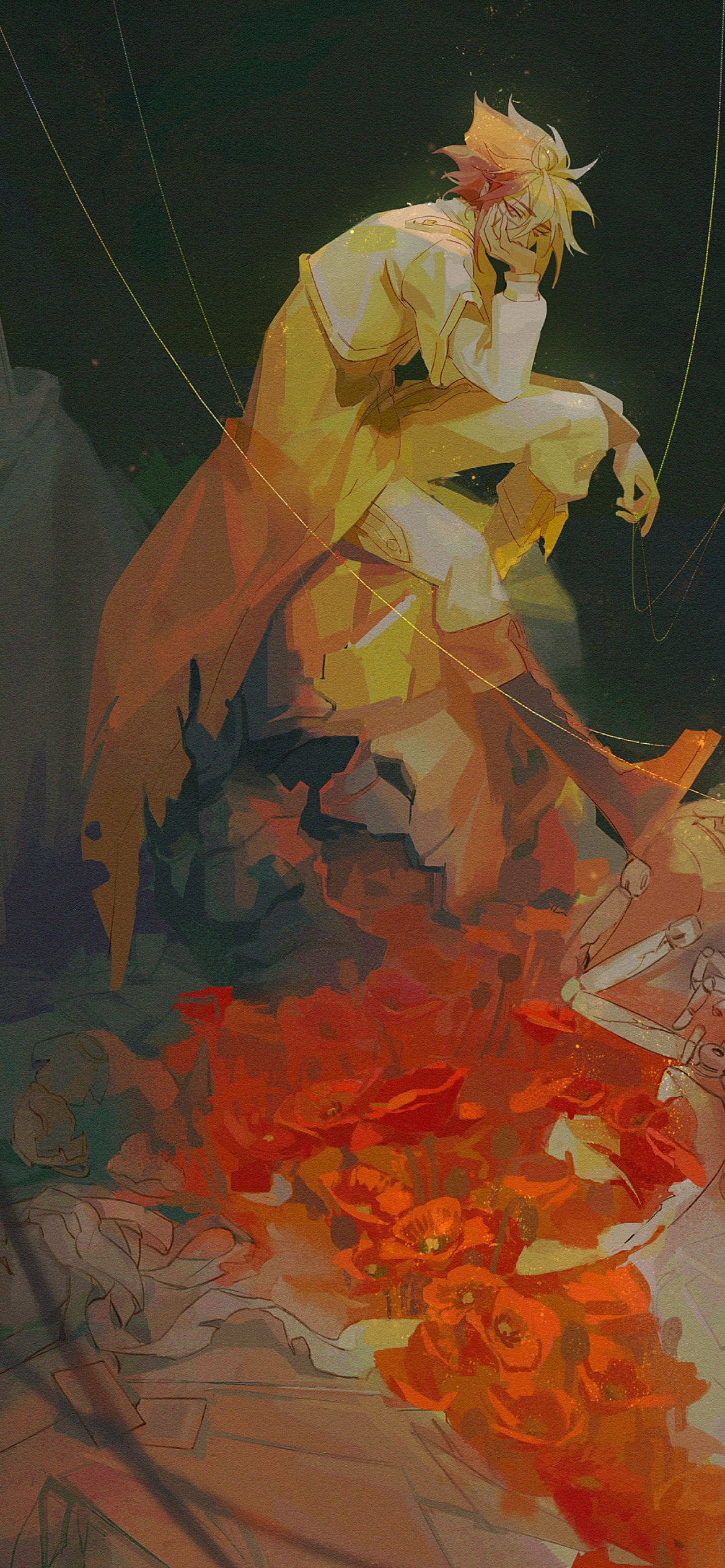 考え込むかっこいいIV / 遊戯王ZEXALの1170 x 2532 / スマホ壁紙