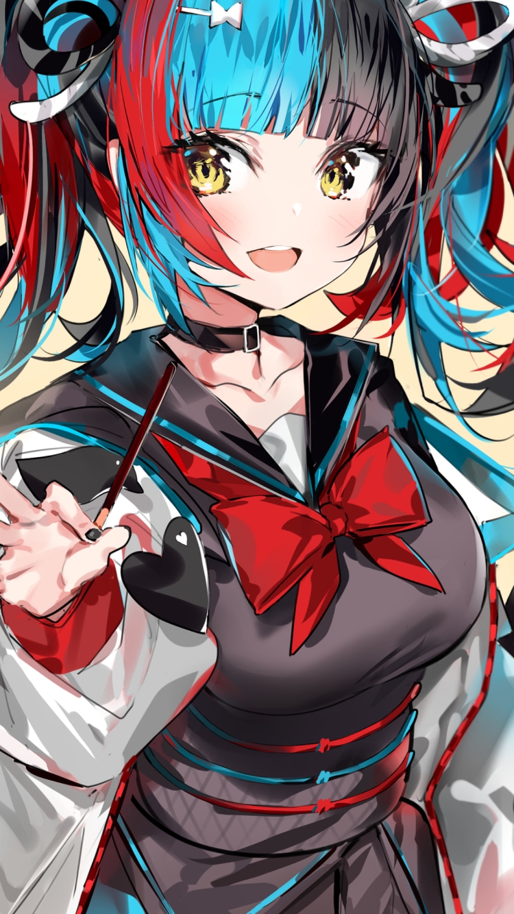 ポッキーを持つ清少納言 / fate/grand orderの750 x 1334 / スマホ壁紙