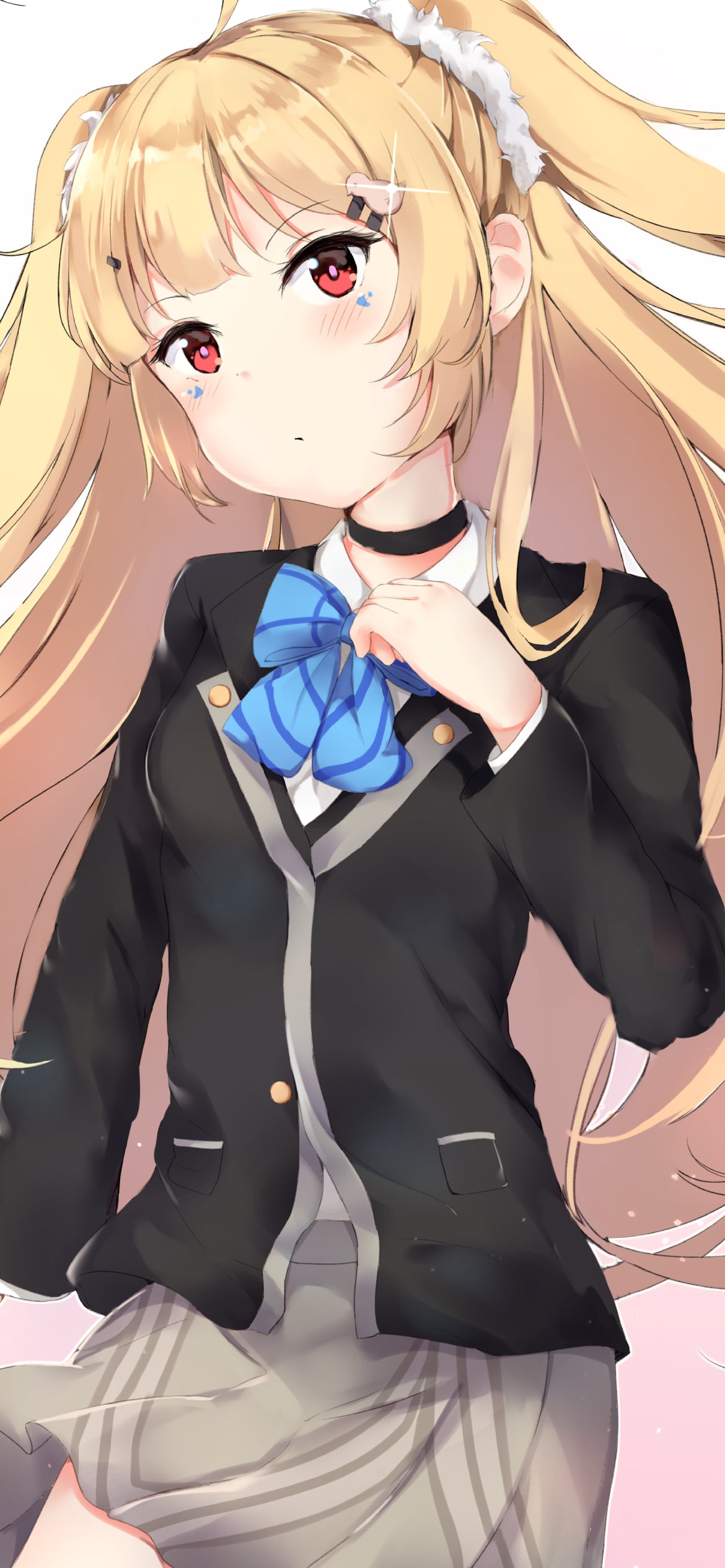 制服姿の可愛いエルドリッジ / アズールレーンの1170 x 2532 / スマホ壁紙