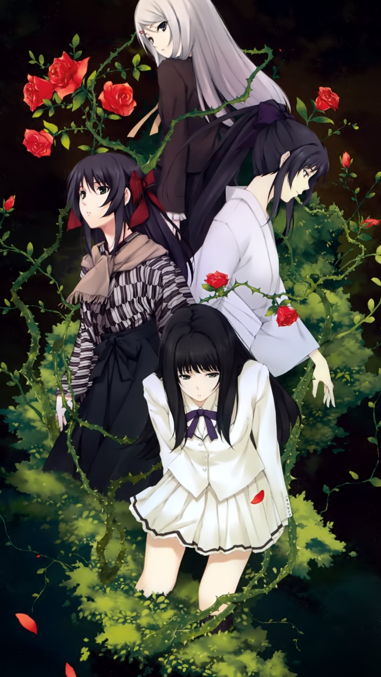 朽木 冬子 / 高城 和菜 / 上月 和菜 / 殻ノ少女の750 x 1334 / スマホ壁紙