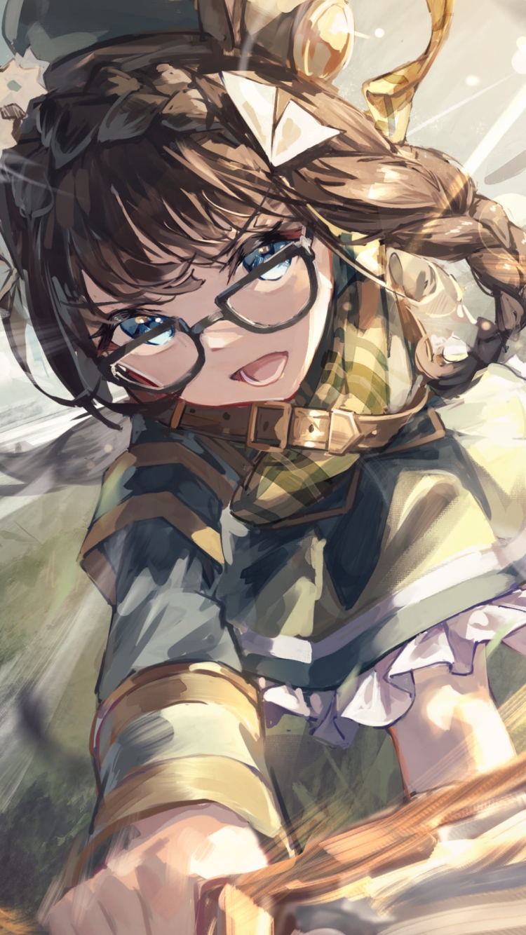 猛ダッシュするゼンノロブロイ / ウマ娘。の750 x 1334 / スマホ壁紙