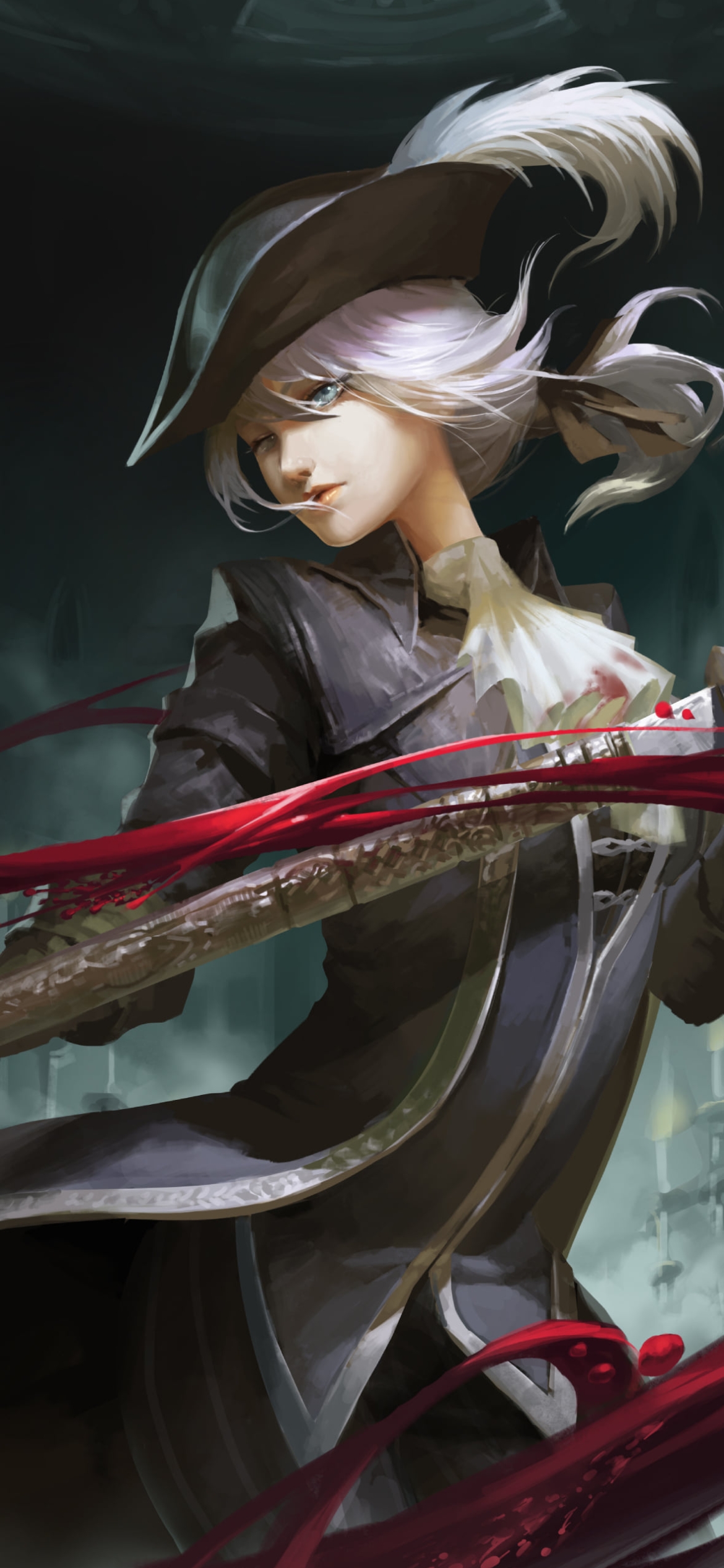 時計塔のマリア / Bloodborneの1170 x 2532 / スマホ壁紙