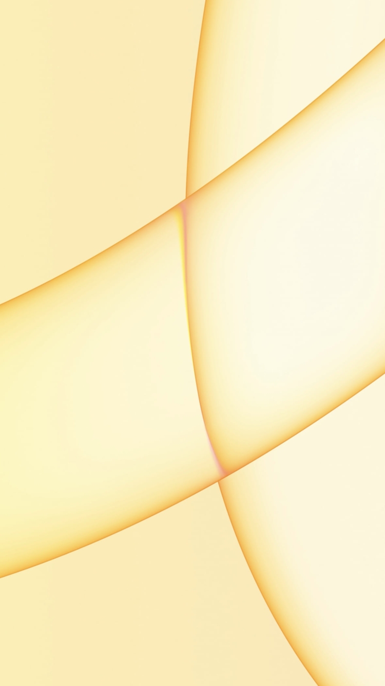 黄色のパーテーション / 区切りの750 x 1334 / スマホ壁紙