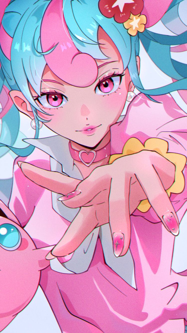 初音ミク / プリン / フェアリーミク / ボカロ / ボーカロイドの750 x 1334 / スマホ壁紙