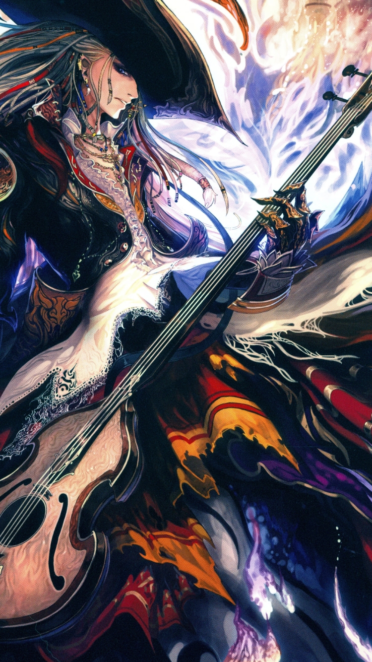かっこいい神撃のバハムート / Rage of Bahamutの750 x 1334 / スマホ壁紙