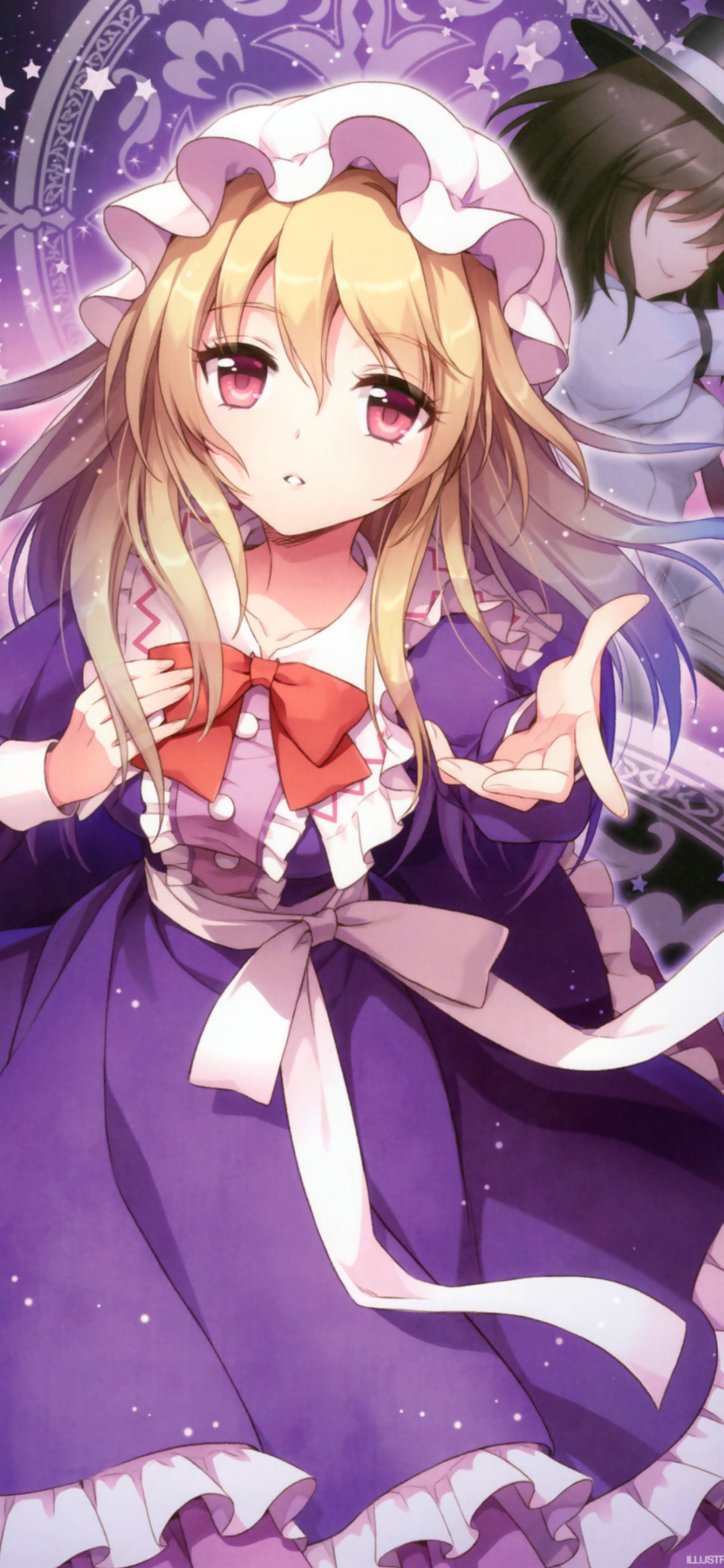 宇佐見蓮子とマエリベリー・ハーン / 東方の1170 x 2532 / スマホ壁紙