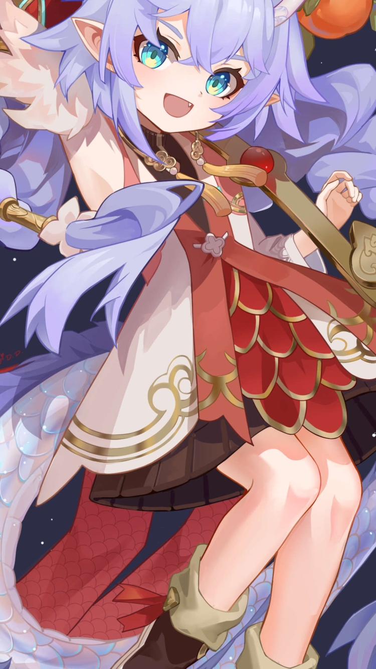 可愛い白露 / 崩壊:スターレイルの750 x 1334 / スマホ壁紙