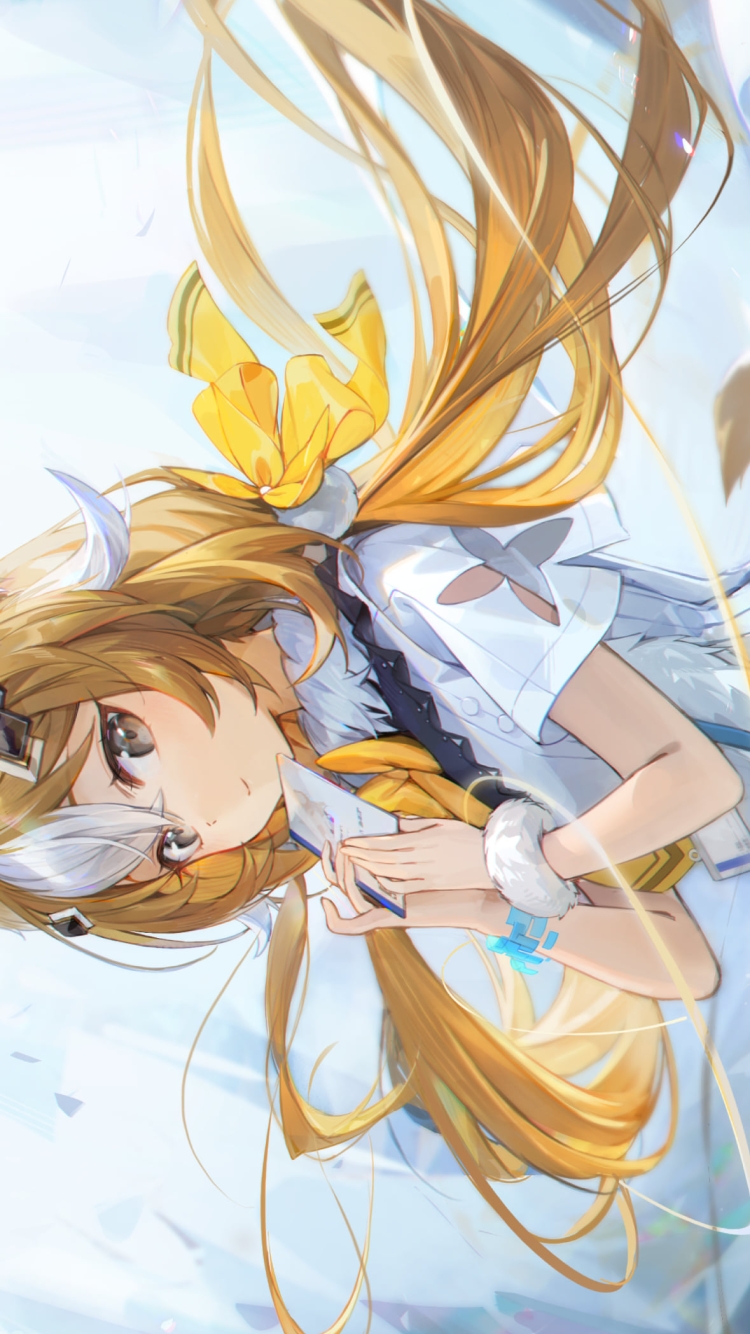 メモ帳を持つハンナ / ニューラルクラウド / ドールズフロントラインの750 x 1334 / スマホ壁紙