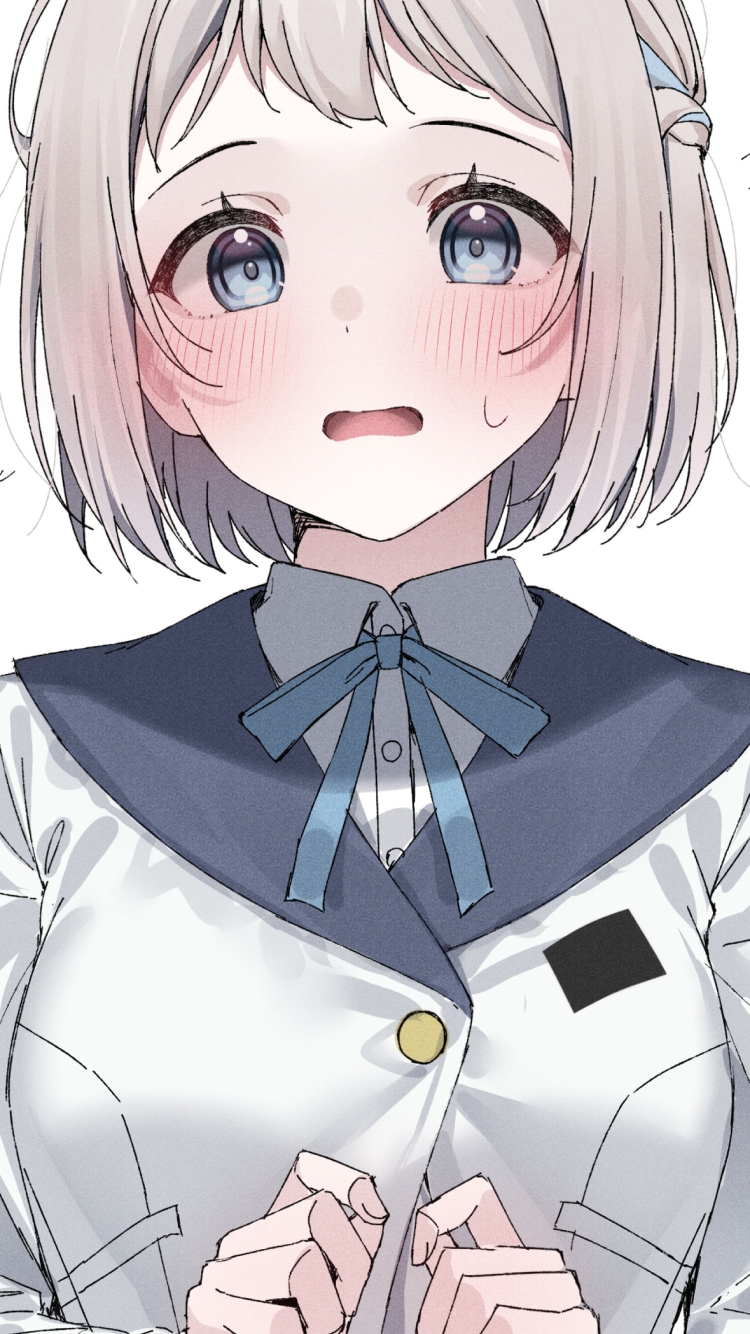 照れて慌てる葛城リーリヤ / 学園アイドルマスターの750 x 1334 / スマホ壁紙