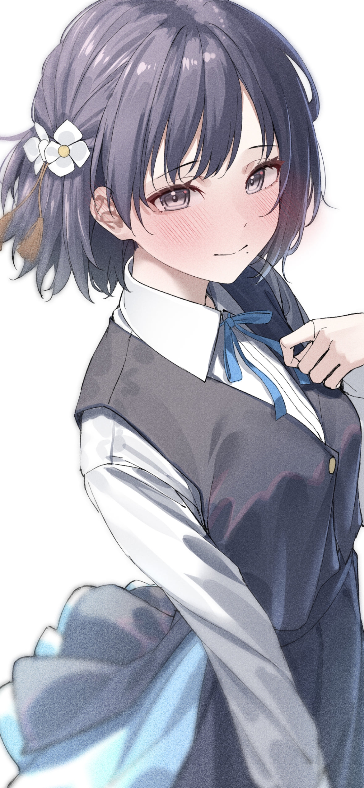 制服姿の可愛い秦谷美鈴 / 学園アイドルマスターの1170 x 2532 / スマホ壁紙