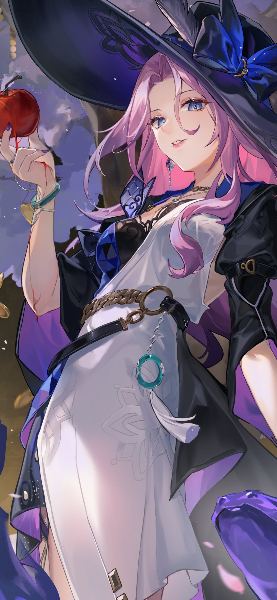 リンゴを持つジェイド / 崩壊:スターレイルの1170 x 2532 / スマホ壁紙