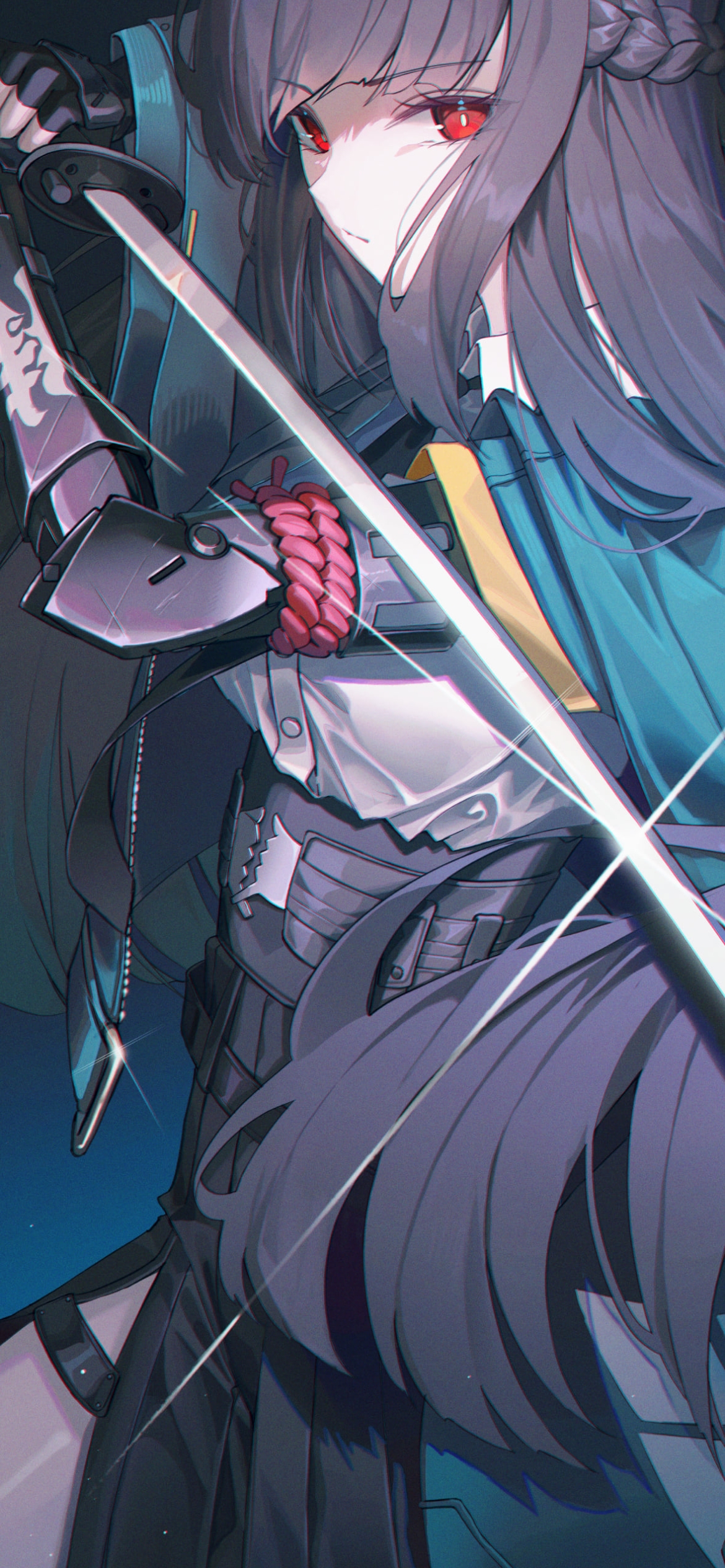 日本刀を持つ星見雅 / かっこいい / ゼンレスゾーンゼロの1170 x 2532 / スマホ壁紙