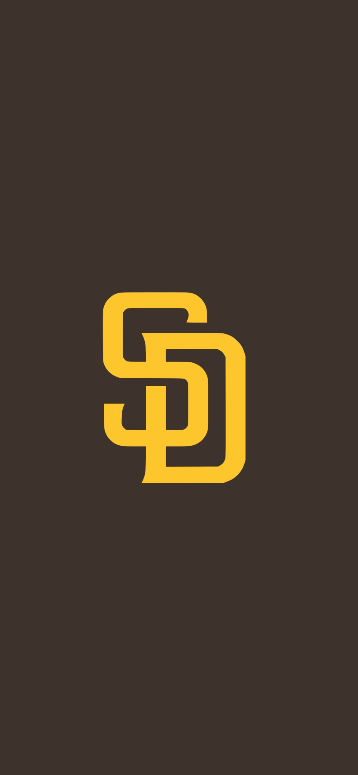 サンディエゴ・パドレス / ロゴ / San diego padres logo / MLBの1170 x 2532 / スマホ壁紙