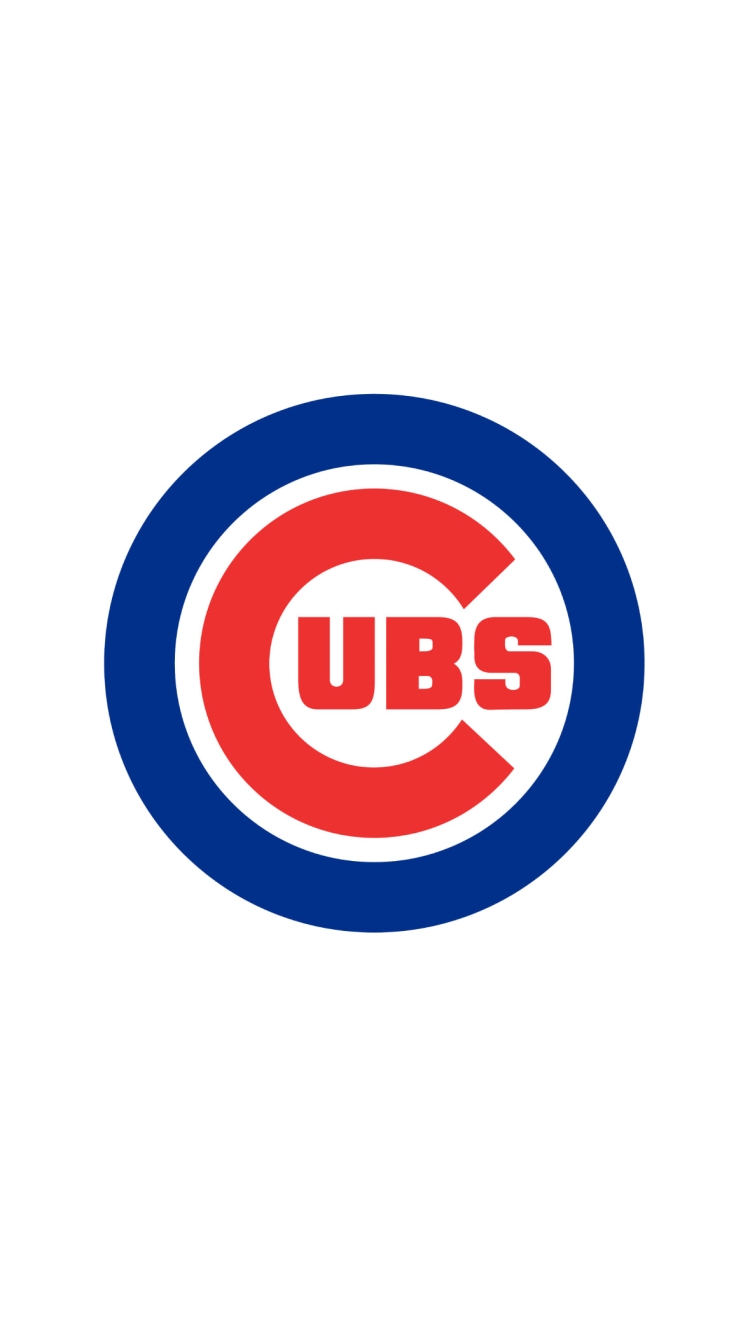 シカゴ・カブス / ロゴ / Chicago Cubss logo / CHC / MLBの750 x 1334 / スマホ壁紙