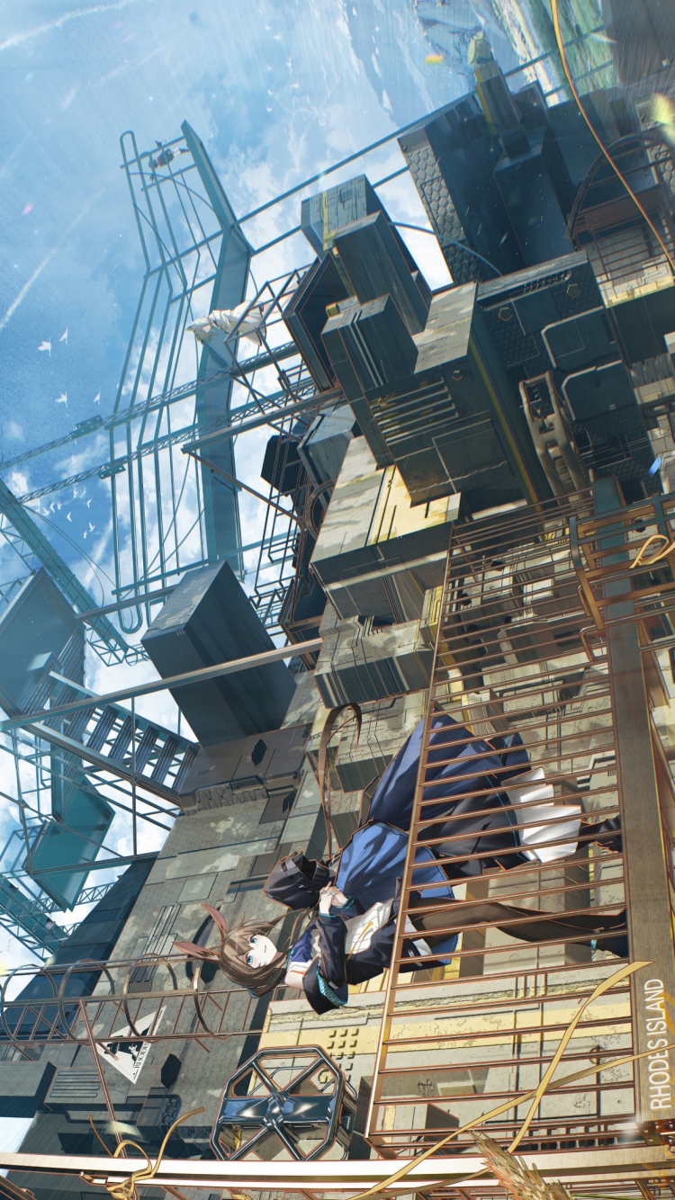 アーミヤ / ケルシー / ドクター / 鉄筋の建物 / アークナイツの750 x 1334 / スマホ壁紙