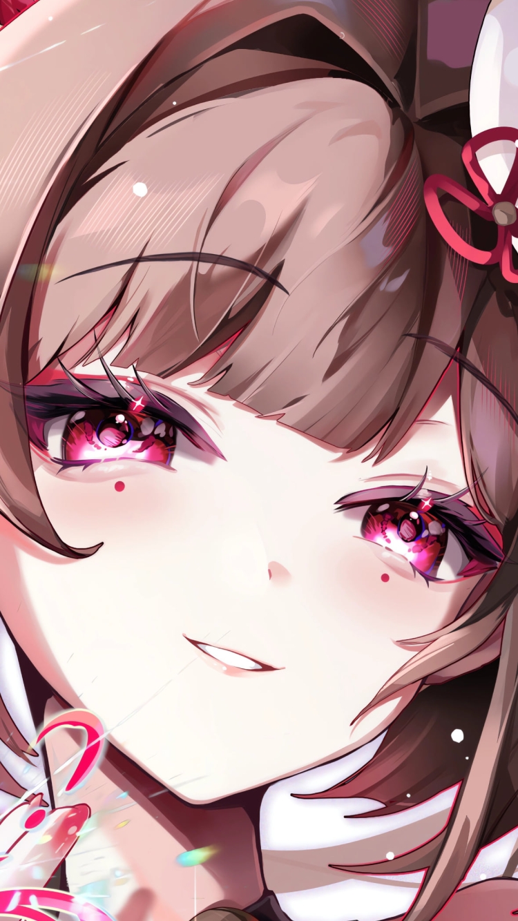 狐面をつけた花火 / 崩壊:スターレイルの750 x 1334 / スマホ壁紙