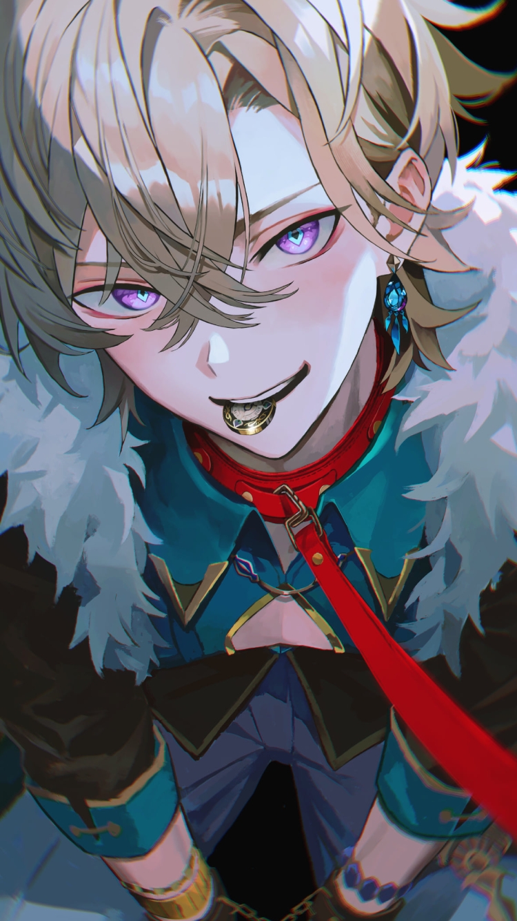 指輪を咥えたアベンチュリン / 崩壊:スターレイルの750 x 1334 / スマホ壁紙
