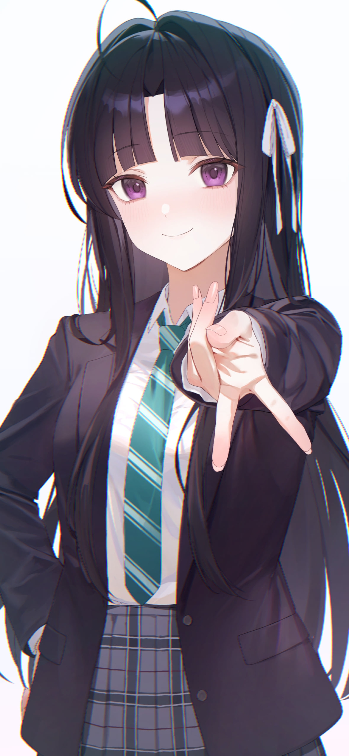 ギャルピする安和すばる / ガールズバンドクライの1170 x 2532 / スマホ壁紙