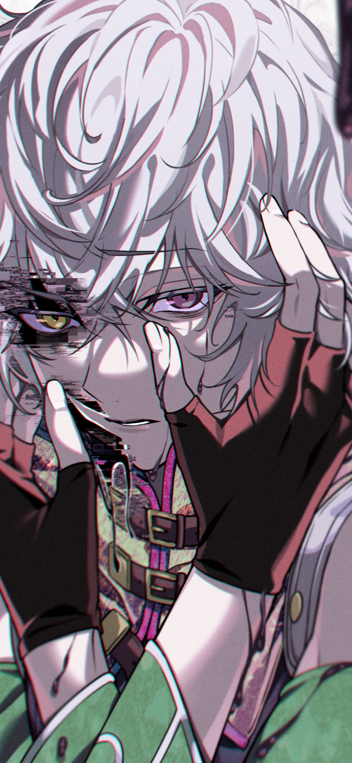 顔を覆うレムナン / グノーシアの1170 x 2532 / スマホ壁紙