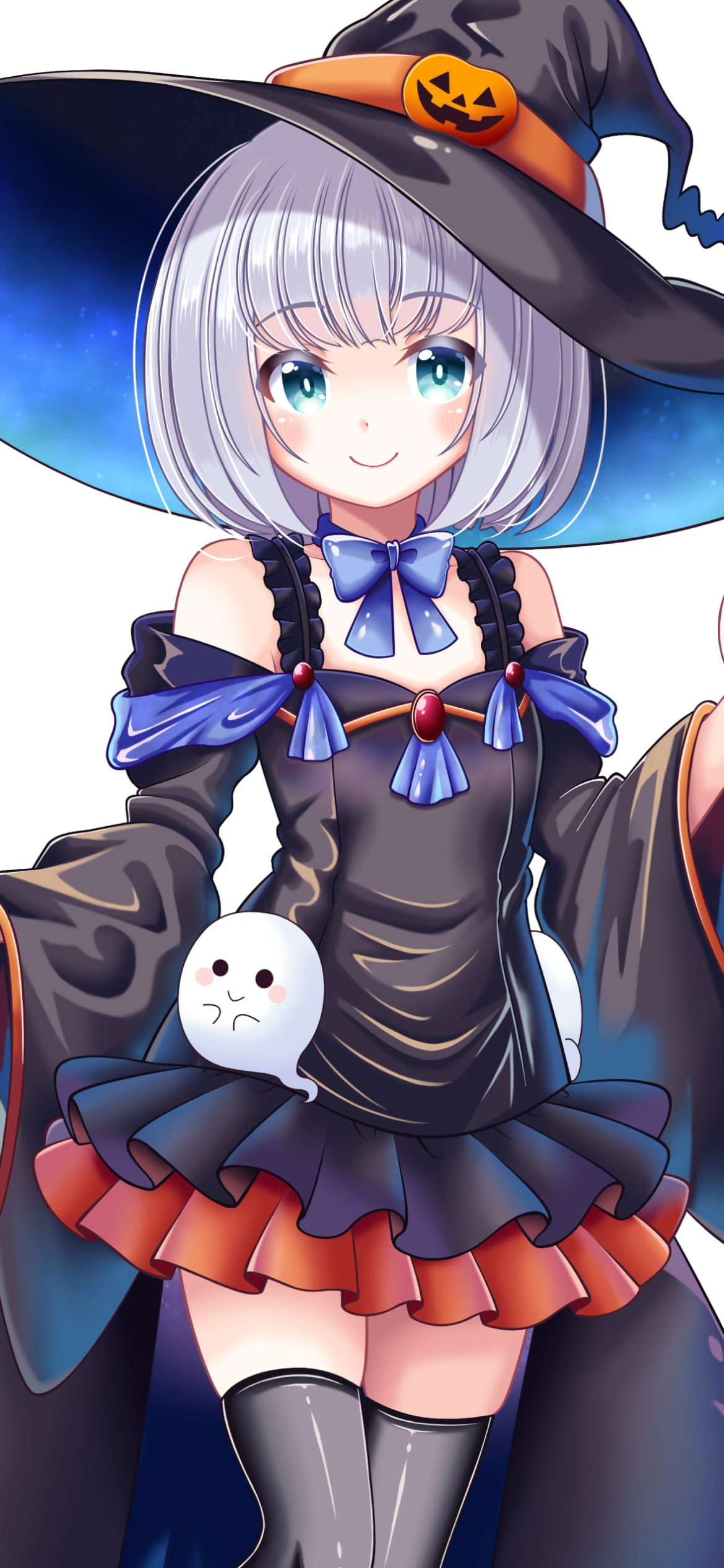 ハロウィンコスの魂魄妖夢 / 東方の1170 x 2532 / スマホ壁紙