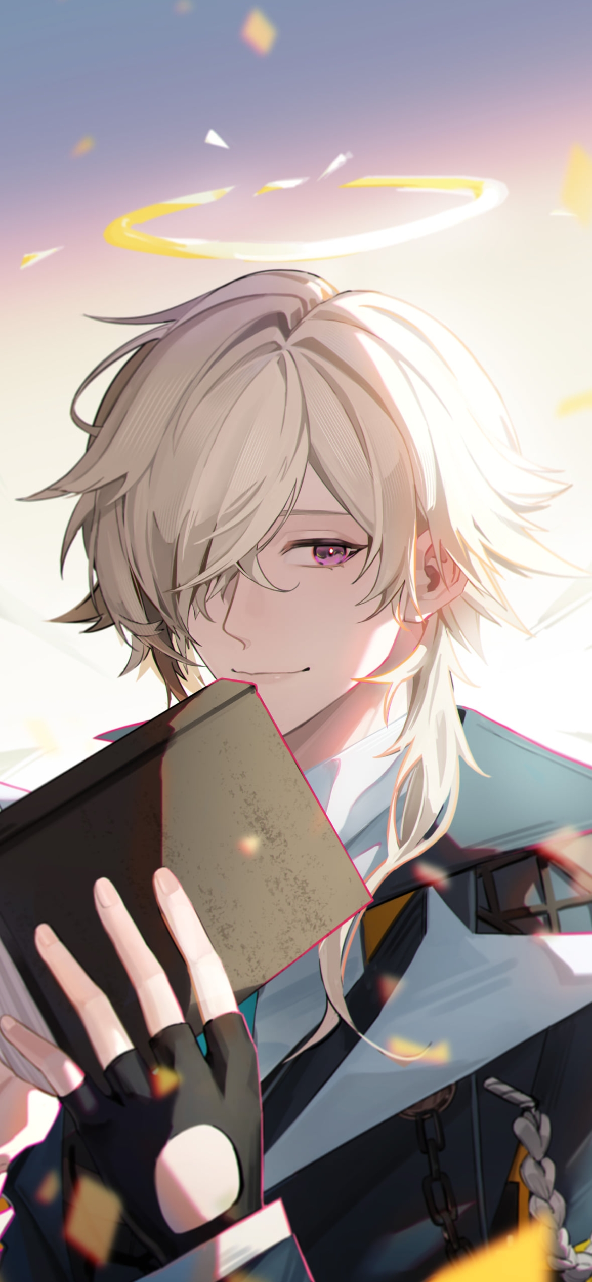 本を持つエンフォーサー / アークナイツの1170 x 2532 / スマホ壁紙