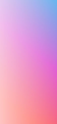 綺麗な淡いピンクと水色のグラデーション / パステル iPhone用の壁紙