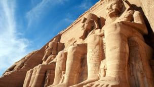 エジプトの寺院のデスクトップPC用の壁紙