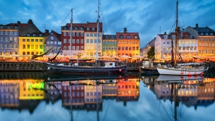 デンマーク / コペンハーゲン / 北欧 / 街並みのデスクトップPC用の壁紙