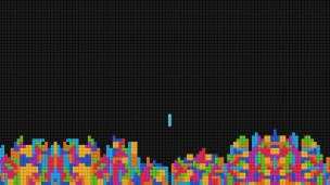 テトリスのデスクトップPC用の壁紙