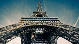 Paris Effel TowerのデスクトップPC用の壁紙