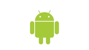 Android ドロイド 黄緑のデスクトップPC用の壁紙
