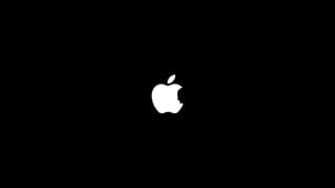 Apple ロゴ スティーブ・ジョブズのデスクトップPC用の壁紙