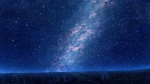 無数の蛍の光と満天の星空 / 綺麗 / 絶景のデスクトップPC用の壁紙