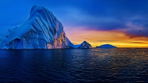 グリーンランド 氷河のデスクトップPC用の壁紙