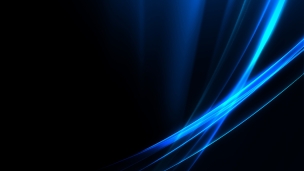 光沢のある青い光のデスクトップPC用の壁紙