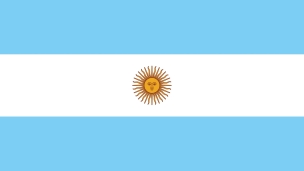 アルゼンチン 国旗のデスクトップPC用の壁紙