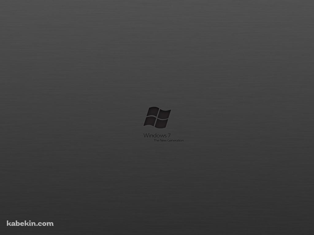 Windows 7 灰色の壁紙(1024px x 768px) 高画質 PC・デスクトップ用