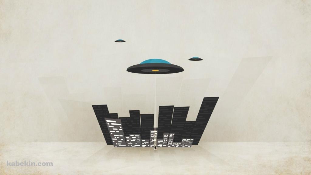 宇宙船 使者 UFOの壁紙(1024px x 576px) 高画質 PC・デスクトップ用