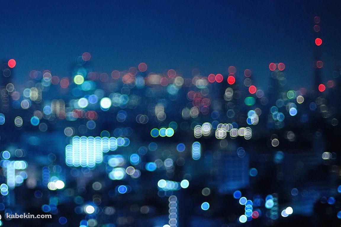 ボヤけた街並みの壁紙(1152px x 768px) 高画質 PC・デスクトップ用