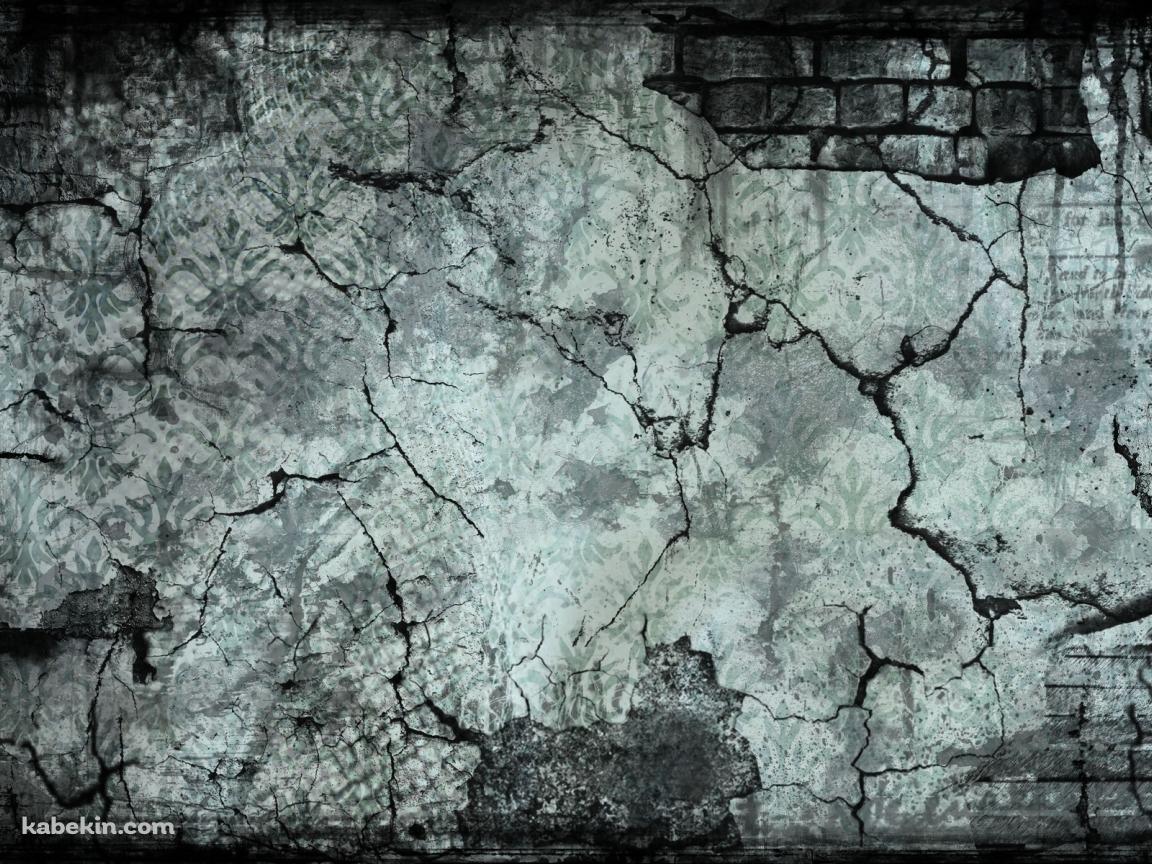 ひび割れた壁の壁紙(1152px x 864px) 高画質 PC・デスクトップ用