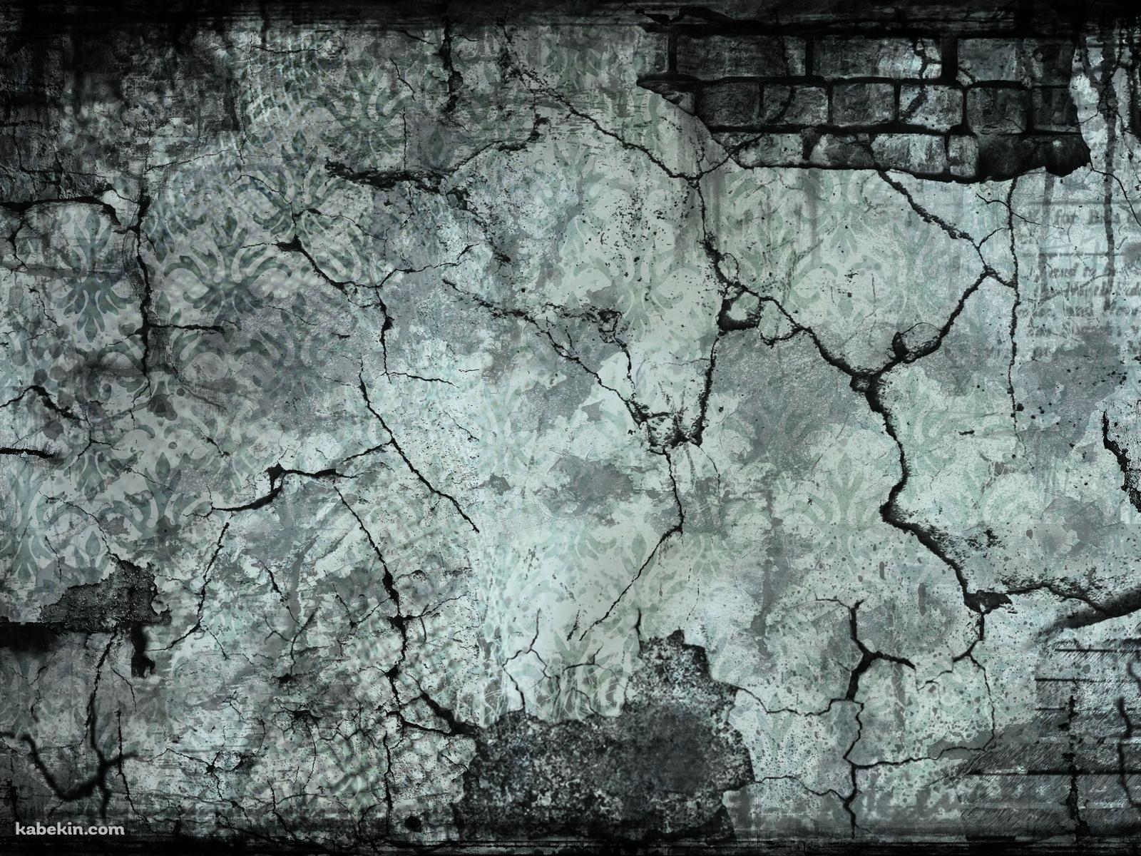 ひび割れた壁の壁紙(1600px x 1200px) 高画質 PC・デスクトップ用