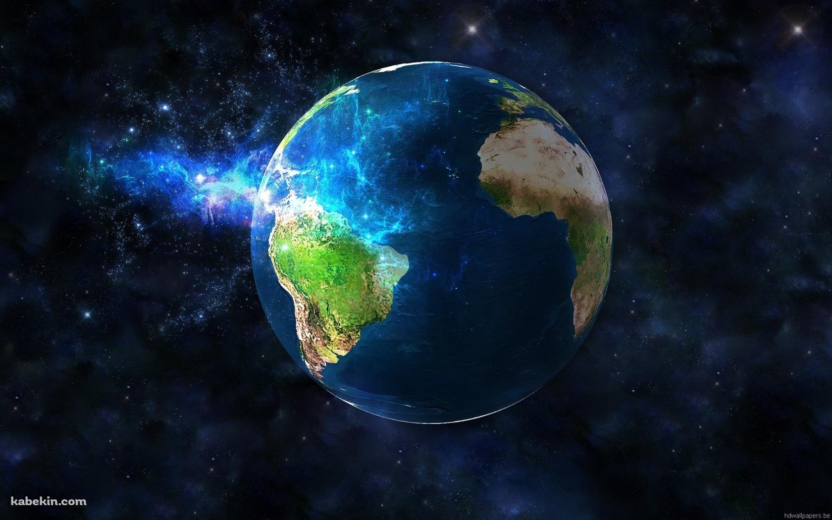 リアルな地球の壁紙(1680px x 1050px) 高画質 PC・デスクトップ用