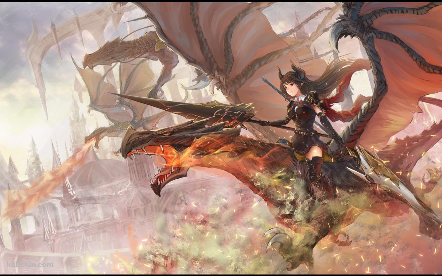スマホゲーム 神撃のバハムートの壁紙(1440px x 900px) 高画質 PC・デスクトップ用
